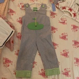 Longall golf hole corduroy